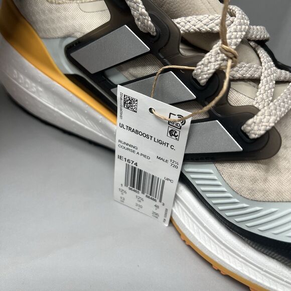 Adidas UltraBoost Light Cold.Rdy Low IE1674 Wonder Beige Flash Orange Men Sz 13 main image 5